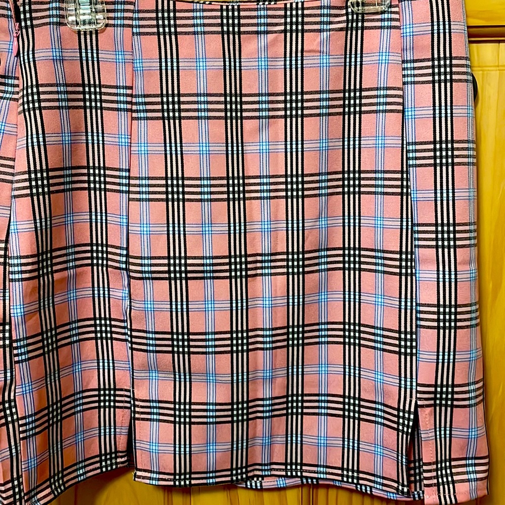 Cher approved Cute plaid skirt